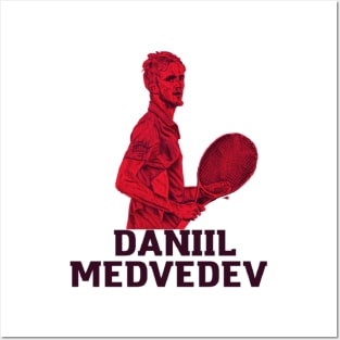 Daniil Medvedev Posters and Art